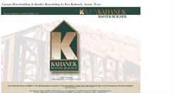 Desktop Screenshot of kahanek.net